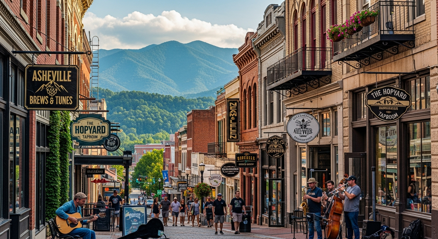 Local businesses in Asheville, NC listed on localbiz-center.com